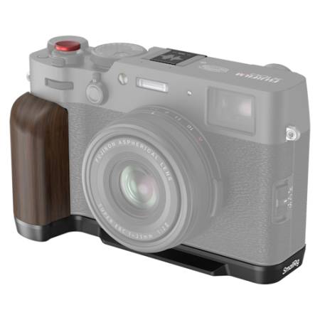 SmallRig 4805 - płytka L-kształtna, drewniany grip do aparatów Fujifilm X100VI / X100V, czarna_1